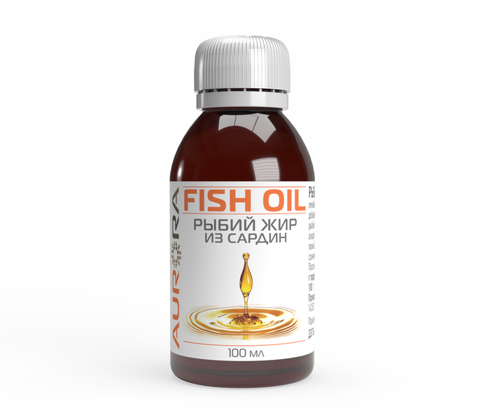Рыбий жир из сардин (Омега-3 Fish oil) 100мл